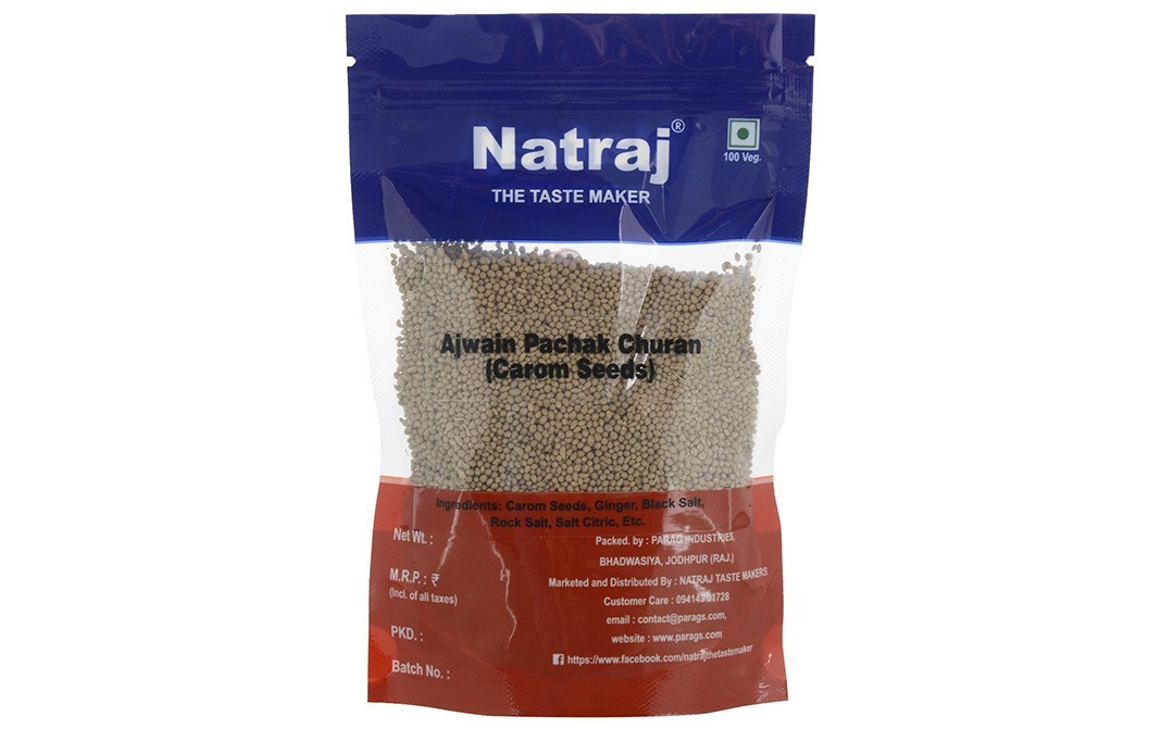 Natraj Ajwain Pachak Churan (Carom Seeds)   Pack  200 grams